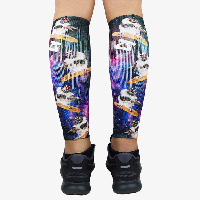 Space Cats Compression Leg SleevesLeg Sleeves - Zensah