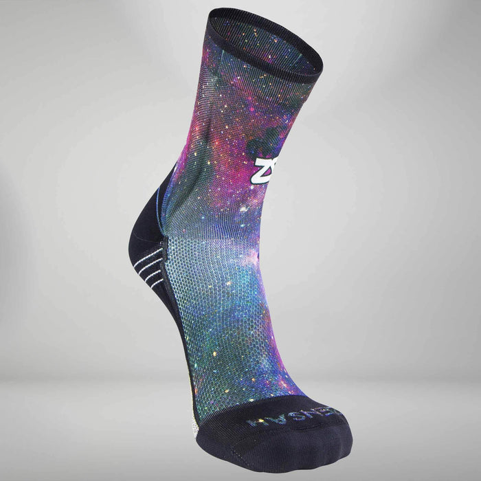 Space Nebula Socks (Mini Crew)Socks - Zensah