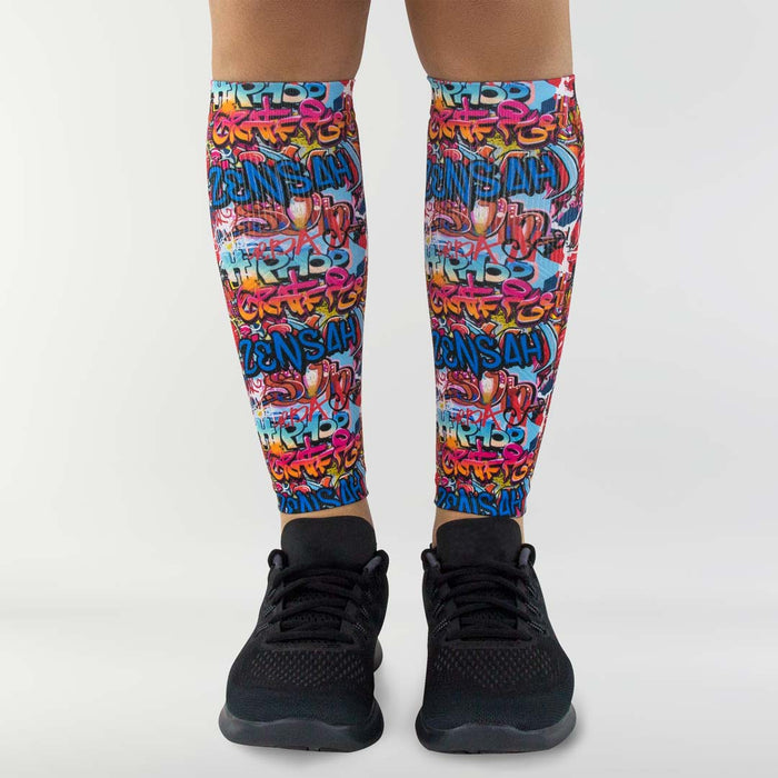 Street Art Compression Leg SleevesLeg Sleeves - Zensah