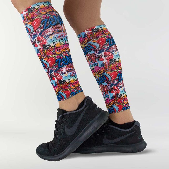 Street Art Compression Leg SleevesLeg Sleeves - Zensah