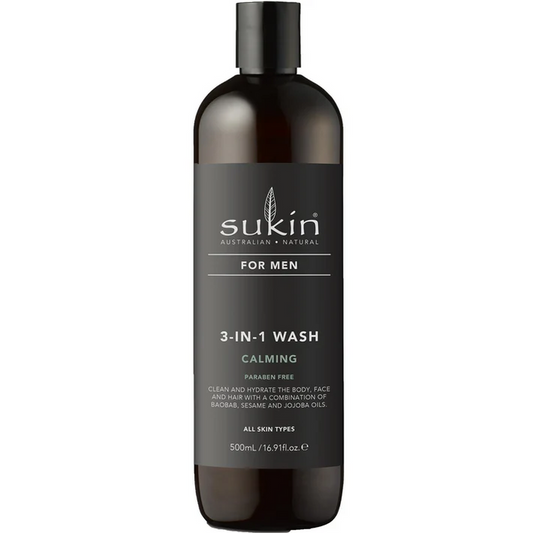 Sukin Men's 3-in-1 Wash Calming  500ml