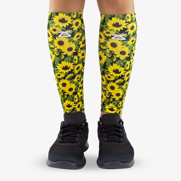 Sunflowers Compression Leg SleevesLeg Sleeves - Zensah