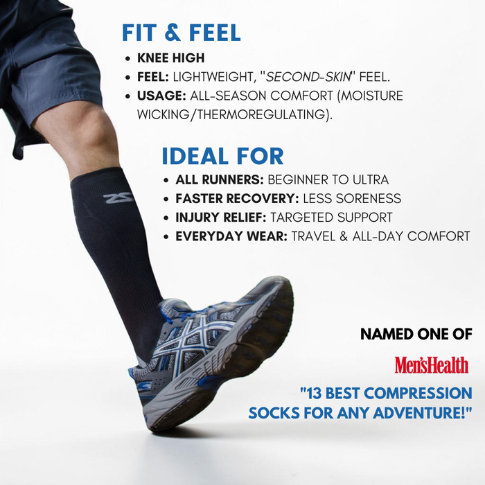 Tech+ Graduated Compression Socks