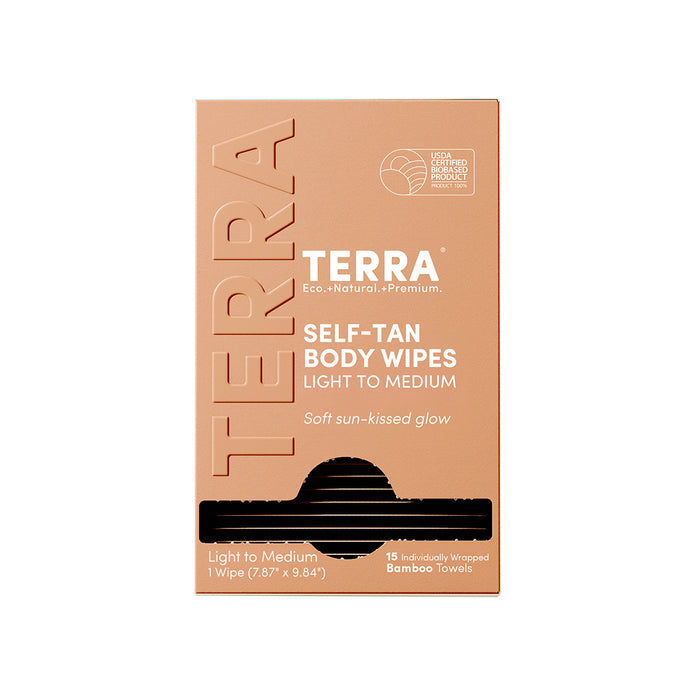 Terra Self-Tan Body Wipes