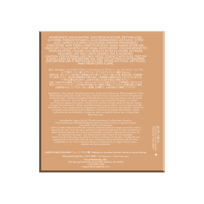 Terra Self-Tan Body Wipes