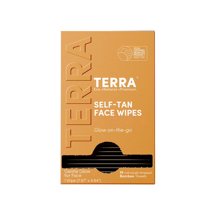 Terra Self-Tan Face Wipes