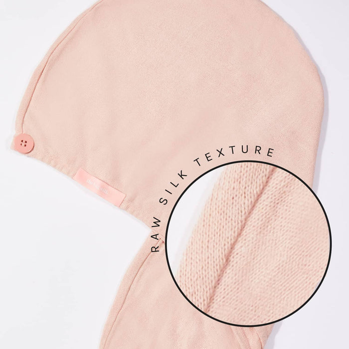 The Big Silk 100% Organic Brushed Silk Hair Towel