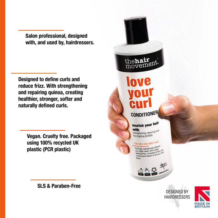 The Hair Movement Love Your Curl Conditioner 400ml