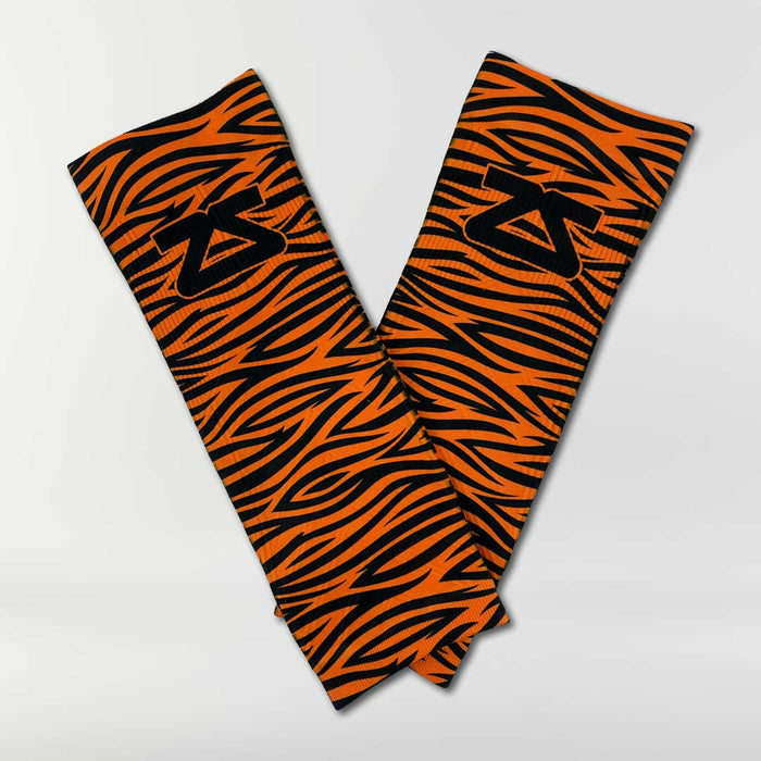 Tiger Print Compression Leg SleevesLeg Sleeves - Zensah