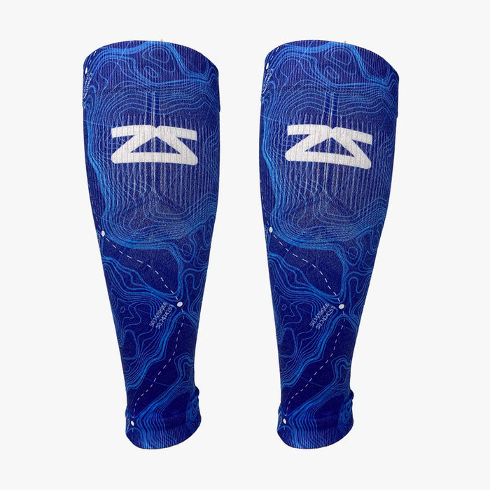 Topo Trail Compression Leg SleevesLeg Sleeves - Zensah