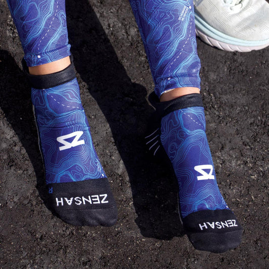 Topo Trail Running Socks (No Show)Socks - Zensah