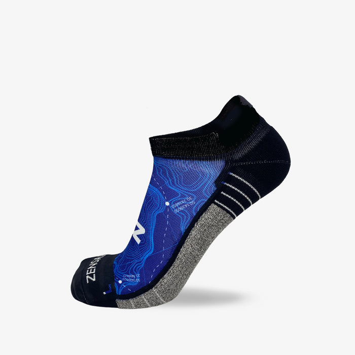 Topo Trail Running Socks (No Show)Socks - Zensah