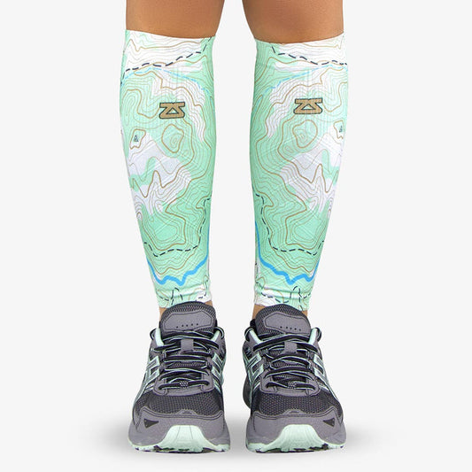 Topography Compression Leg SleevesLeg Sleeves - Zensah