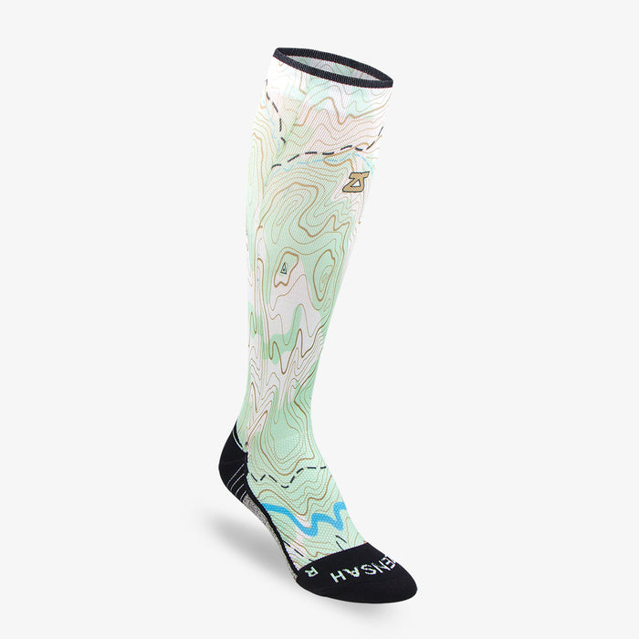 Topography Compression Socks (Knee-High)Socks - Zensah