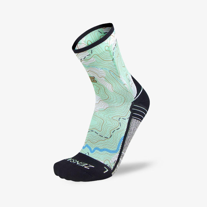 Topography Socks (Mini Crew)Socks - Zensah