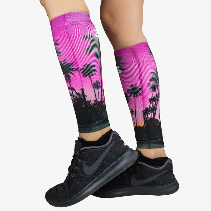 Tropical Palm Trees Compression Leg SleevesLeg Sleeves - Zensah