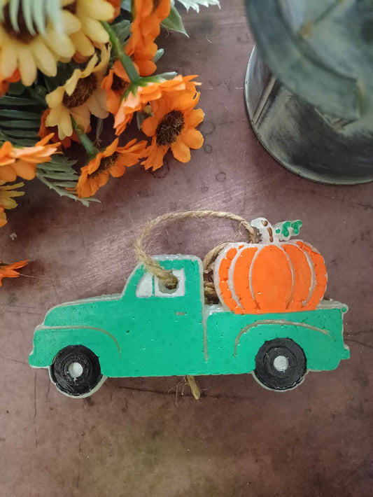 Truck w/Pumpkin Freshie - Wholesale