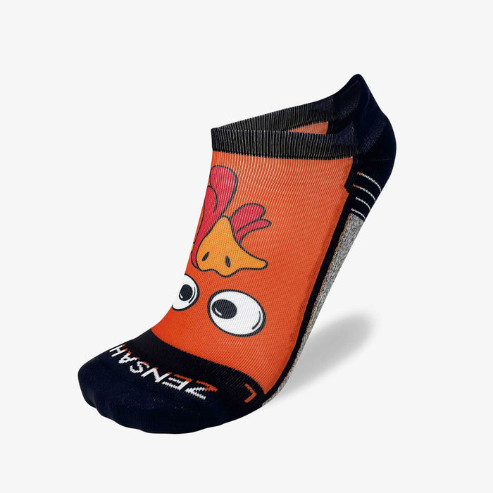 Turkey Face Running Socks (No Show)