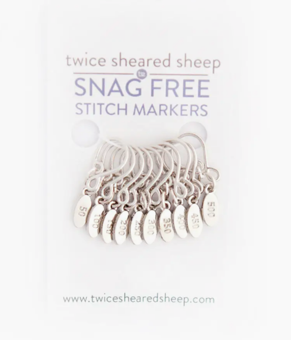 Twice Sheared Sheep - Cast On Counting Stitch Markers