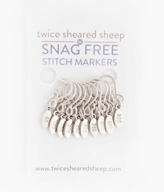 Twice Sheared Sheep - Cast On Counting Stitch Markers