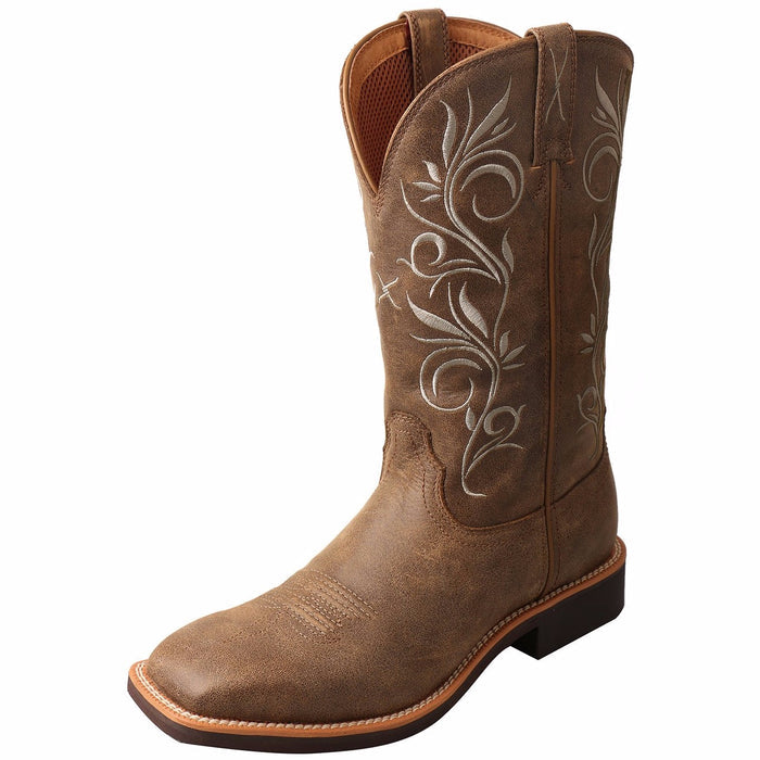 Twisted X Women's Top Hand Boot in Bomber Brown