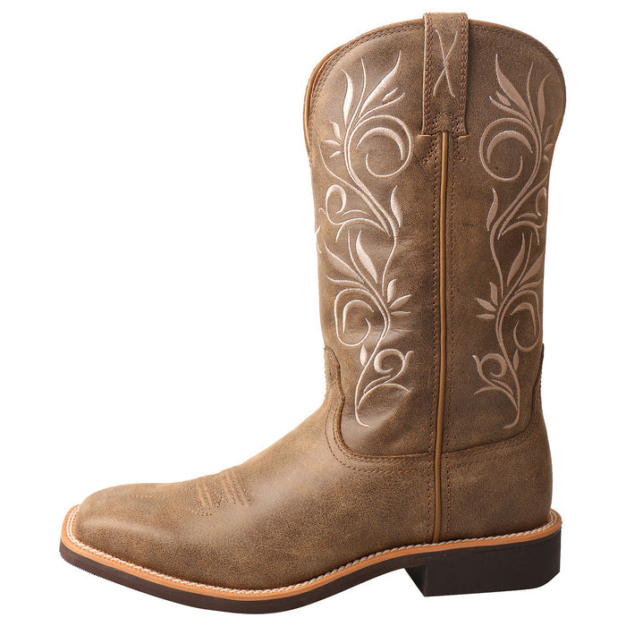 Twisted X Women's Top Hand Boot in Bomber Brown