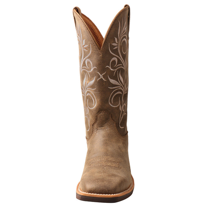 Twisted X Women's Top Hand Boot in Bomber Brown