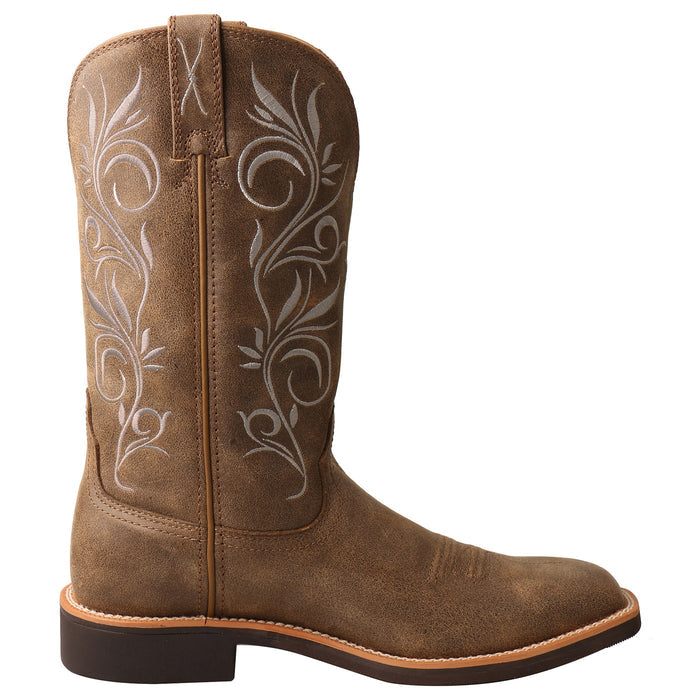 Twisted X Women's Top Hand Boot in Bomber Brown