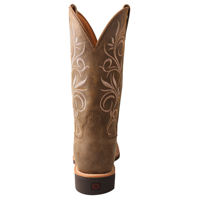Twisted X Women's Top Hand Boot in Bomber Brown