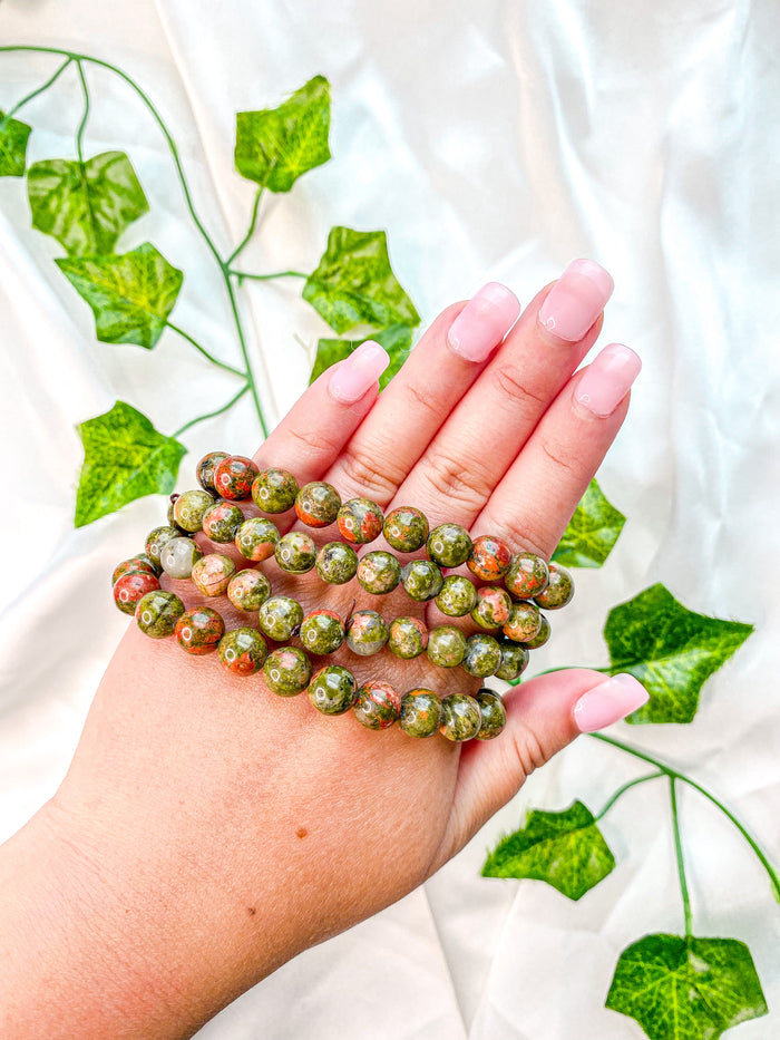 Unakite Bracelet