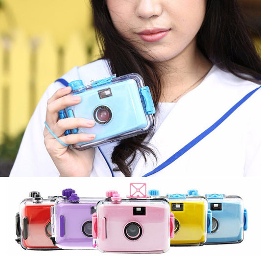 For Lomo Underwater Waterproof  Camera Mini Cute 35mm Film With Housing Case