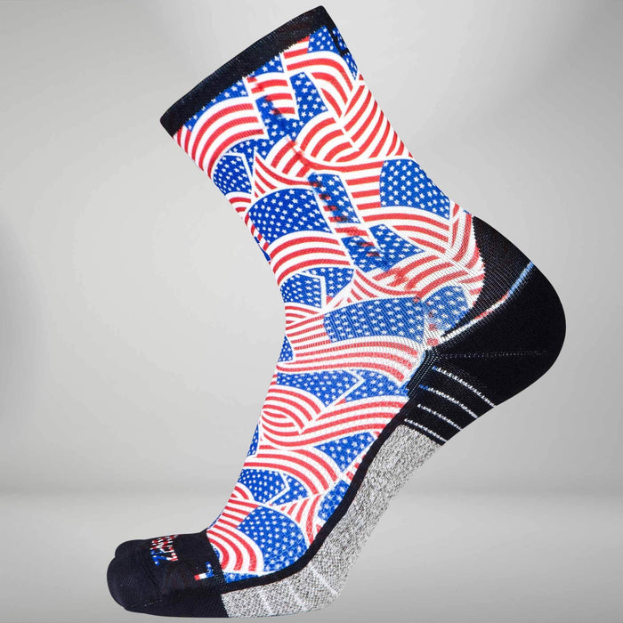 USA Liberty Socks (Mini Crew)Leg Sleeves - Zensah