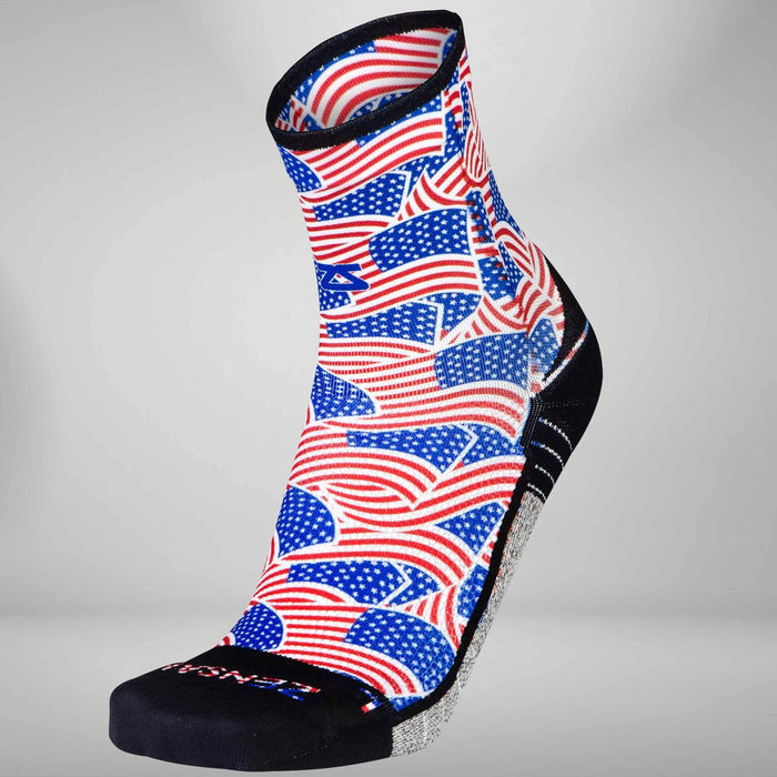 USA Liberty Socks (Mini Crew)Leg Sleeves - Zensah