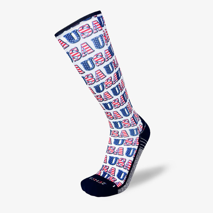 USAs Compression Socks (Knee-High)Socks - Zensah