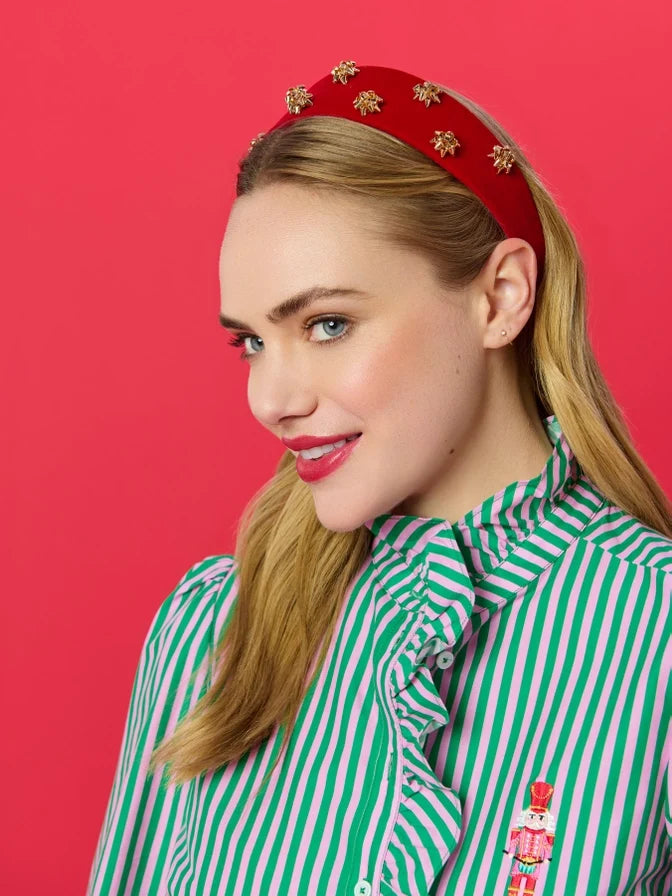 Velvet Bow Headband