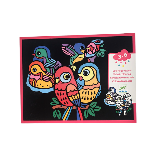 Velvet colouring pages