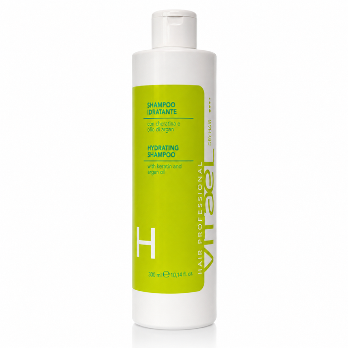 Vitael Hydrating Shampoo With Keratin & Argan Oil 300ml