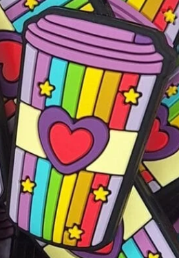 Rainbow Coffee Cup