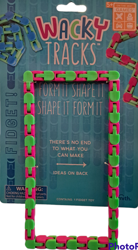 Wacky Tracks - Pink & Green
