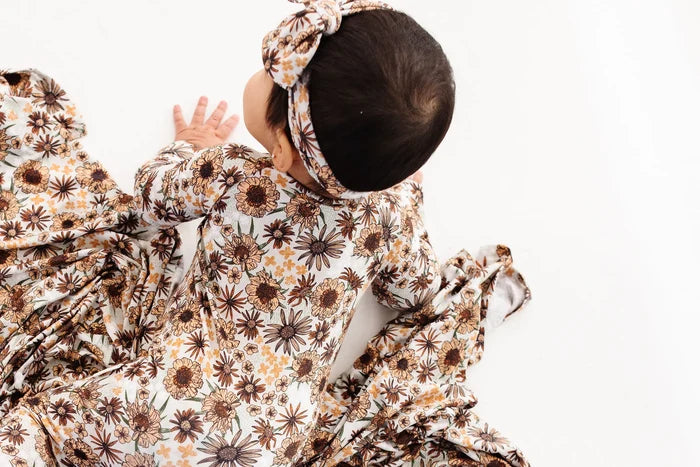 Wildflower Wilderness Bamboo Swaddle