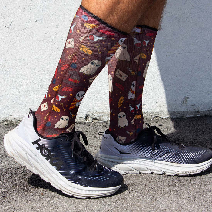 Wizard Harry Vibes Compression Socks (Knee-High)Socks - Zensah