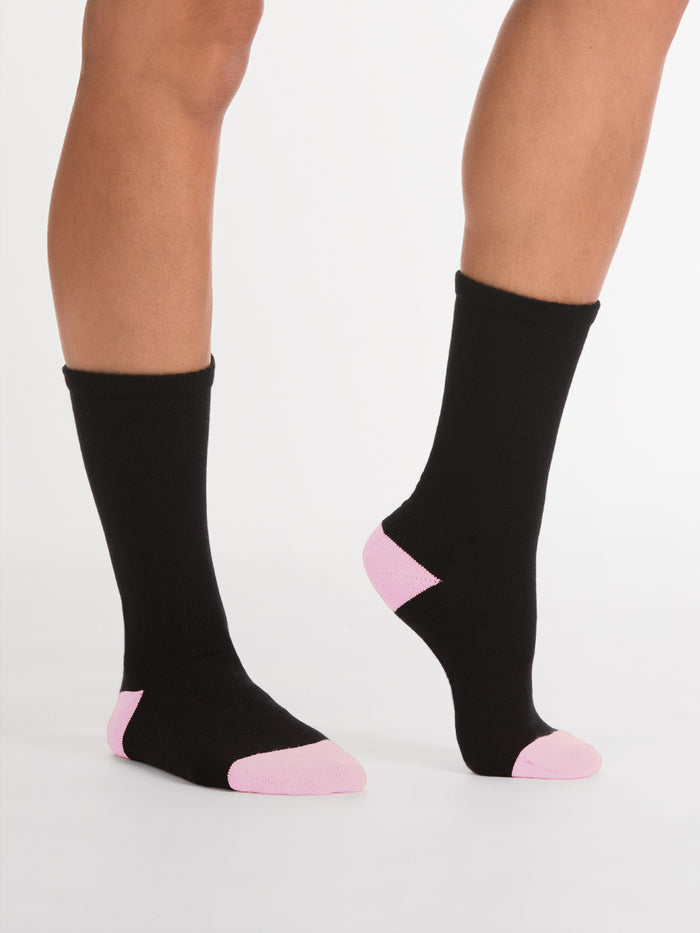 Women's All Day Cotton Rich Cushioned Crew Socks 2 Pack