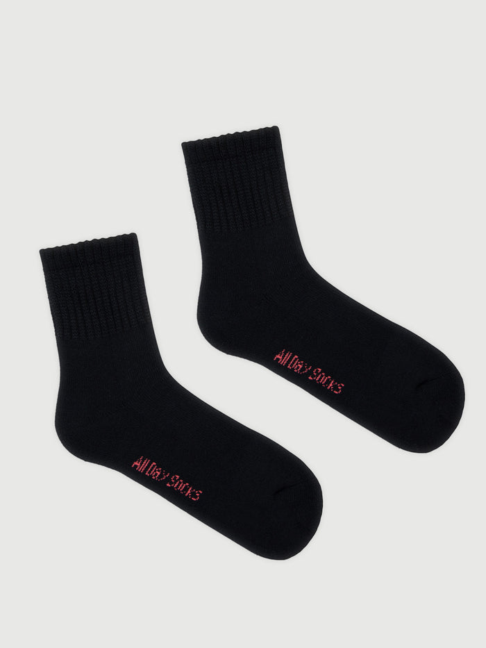 Women's All Day Cushioned Mid Crew Walk Sock 1 Pack