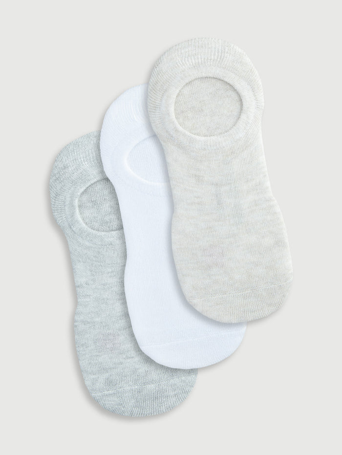 Women's Bamboo No Show Sneaker Sock 3 Pack