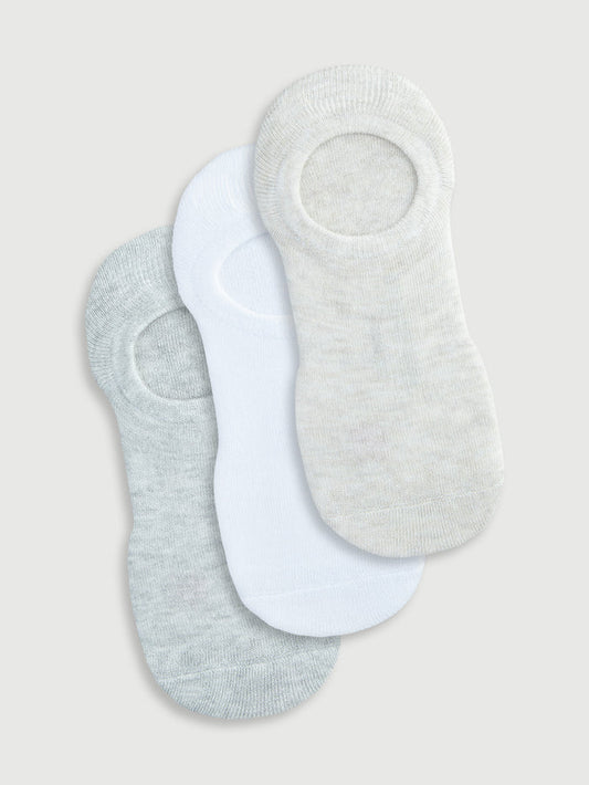 Women's Bamboo No Show Sneaker Sock 3 Pack
