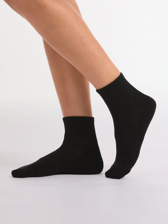 Women's Bamboo Sport Quarter Crew 3 Pack