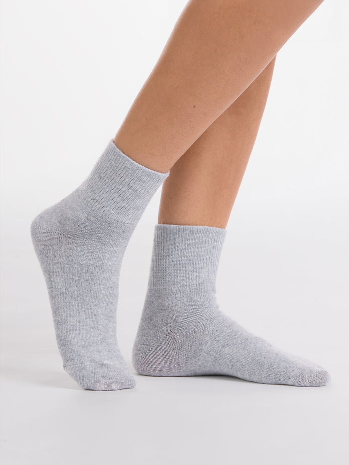 Women's Heat Bods Wool Ribbed Boot Sock 3 Pack