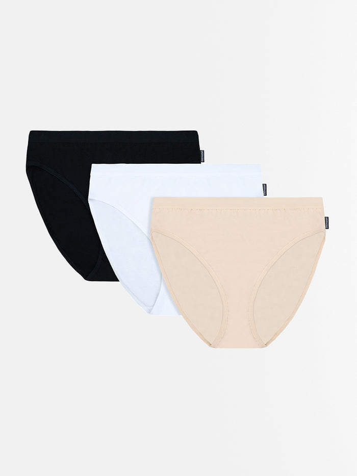 Women's Hi Cut Brief 3 Pack
