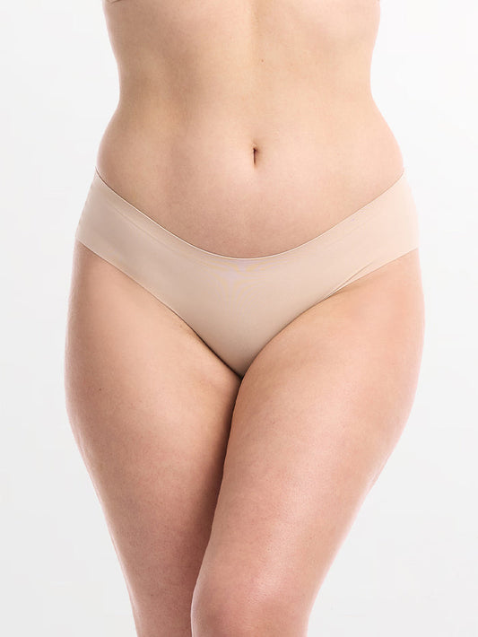 Women's Laser Cut Cheeky Boyleg Brief 2 Pack
