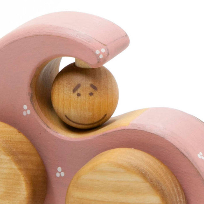 Wooden Beetle Toy Car